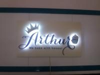 Fabrica de litere volumetrice ieftine din pvc iluminare led halou cofetarie